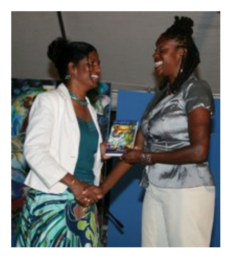 Author Melanie Springer and Minister Esther Byer-Suckoo